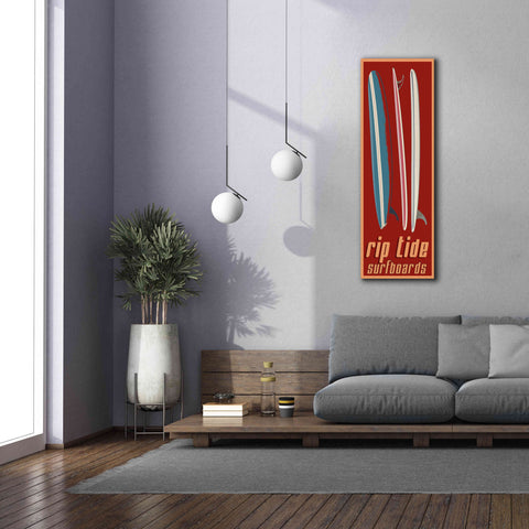 Image of 'Rip Tide' by Edward M. Fielding, Giclee Canvas Wall Art,20x60