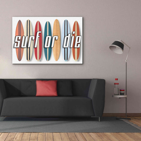 Image of 'Surf of Die' by Edward M. Fielding, Giclee Canvas Wall Art,60x40
