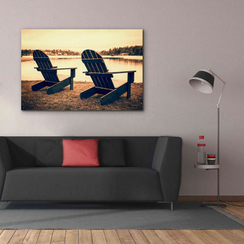 Image of 'At the Lakes' by Edward M. Fielding, Giclee Canvas Wall Art,60x40