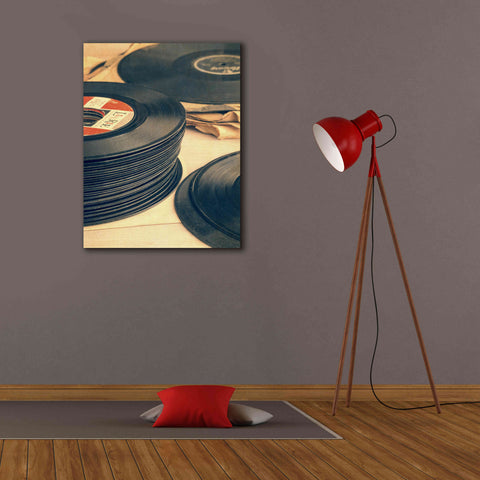 Image of 'Old 45s' by Edward M. Fielding, Giclee Canvas Wall Art,26x34