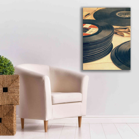 Image of 'Old 45s' by Edward M. Fielding, Giclee Canvas Wall Art,26x34