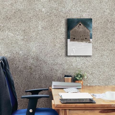 Image of 'Old Barn' by Edward M. Fielding, Giclee Canvas Wall Art,12x18