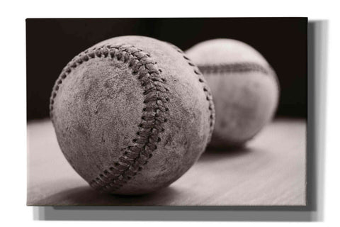 Image of 'Old Baseballs' by Edward M. Fielding, Giclee Canvas Wall Art