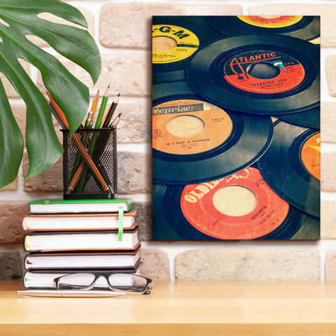 Image of 'Old Records' by Edward M. Fielding, Giclee Canvas Wall Art,12x16
