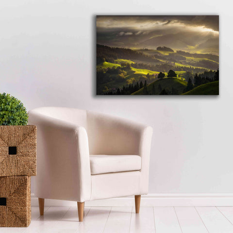 Image of 'The Shire' by Enrico Fossati, Giclee Canvas Wall Art,40x26
