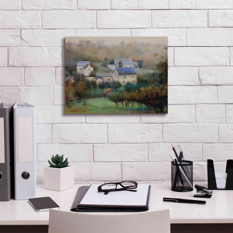 Image of 'Countryside Hamlet' by Esther Engelman, Giclee Canvas Wall Art,16x12