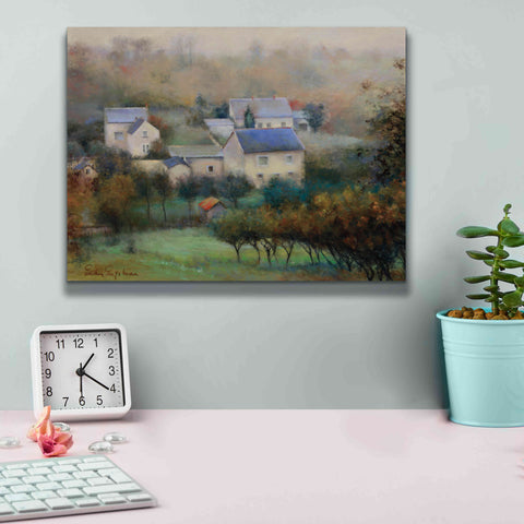 Image of 'Countryside Hamlet' by Esther Engelman, Giclee Canvas Wall Art,16x12