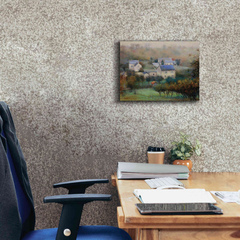 Image of 'Countryside Hamlet' by Esther Engelman, Giclee Canvas Wall Art,16x12