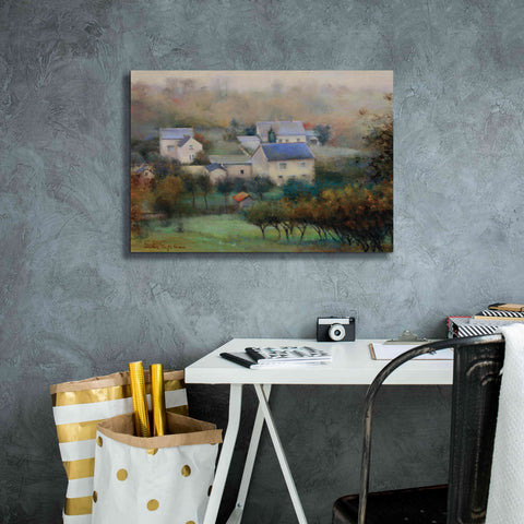 Image of 'Countryside Hamlet' by Esther Engelman, Giclee Canvas Wall Art,26x18