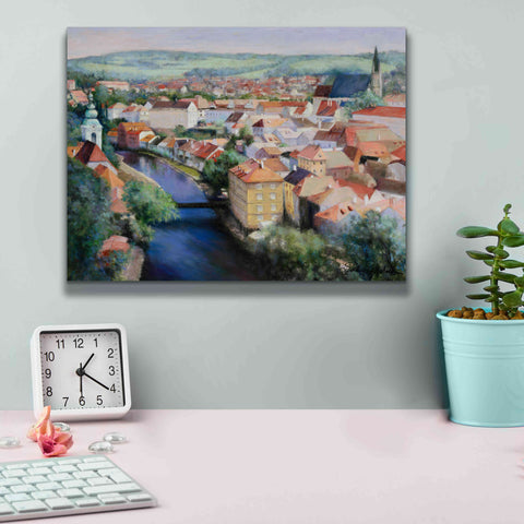 Image of 'Mosaic' by Esther Engelman, Giclee Canvas Wall Art,16x12