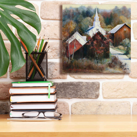 Image of 'New England Veterans' by Esther Engelman, Giclee Canvas Wall Art,12x12