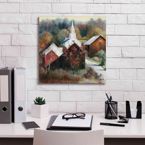 Image of 'New England Veterans' by Esther Engelman, Giclee Canvas Wall Art,18x18