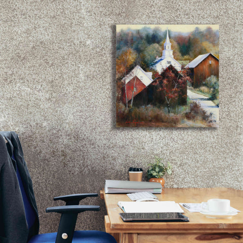 Image of 'New England Veterans' by Esther Engelman, Giclee Canvas Wall Art,26x26