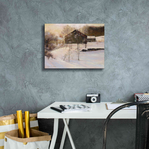 Image of 'Winter Peace' by Esther Engelman, Giclee Canvas Wall Art,16x12