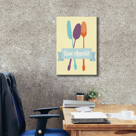 Image of 'Bon Appetit' by Genesis Duncan, Giclee Canvas Wall Art,18x26