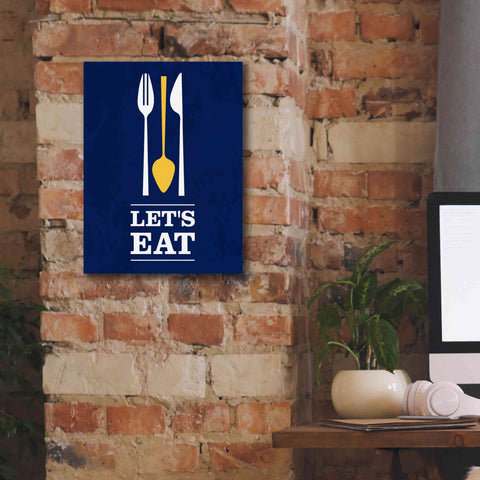 Image of 'Let’s Eat' by Genesis Duncan, Giclee Canvas Wall Art,12x16