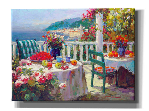 Image of 'Terrace Brunch' by Furtesen, Giclee Canvas Wall Art