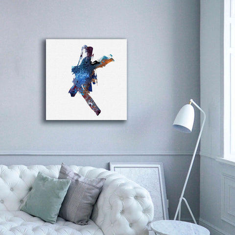 Image of 'Eastern Visions 3' by Jaclyn Frances, Giclee Canvas Wall Art,37x37