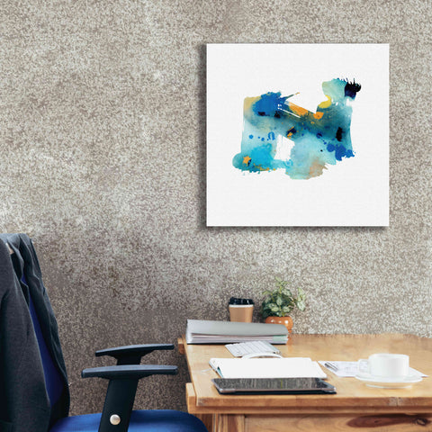 Image of 'Eastern Visions 5' by Jaclyn Frances, Giclee Canvas Wall Art,26x26