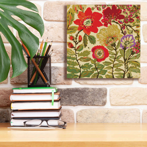 Image of 'Modern Art Innocence' by Karen Fields, Giclee Canvas Wall Art,12x12