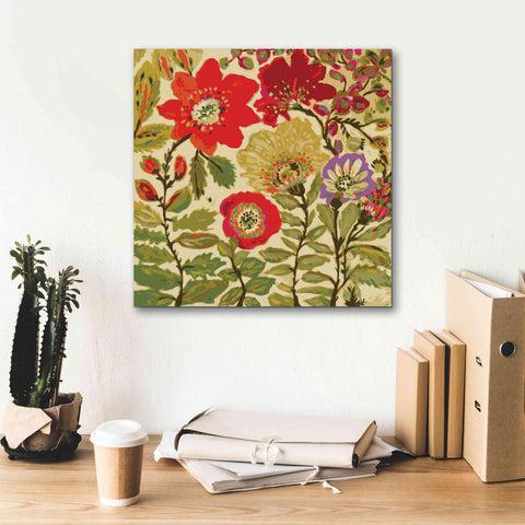 Image of 'Modern Art Innocence' by Karen Fields, Giclee Canvas Wall Art,18x18