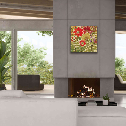 Image of 'Modern Art Innocence' by Karen Fields, Giclee Canvas Wall Art,26x26
