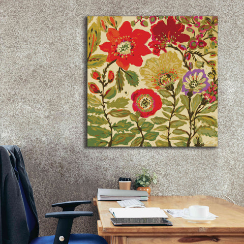 Image of 'Modern Art Innocence' by Karen Fields, Giclee Canvas Wall Art,37x37