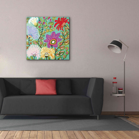 Image of 'Liberty Garden' by Karen Fields, Giclee Canvas Wall Art,37x37