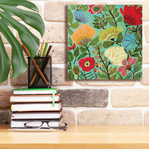 Image of 'Freedom Garden' by Karen Fields, Giclee Canvas Wall Art,12x12