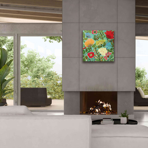 Image of 'Freedom Garden' by Karen Fields, Giclee Canvas Wall Art,26x26