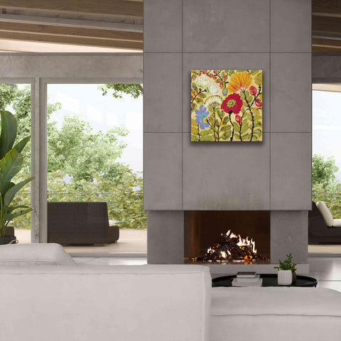 Image of 'Autumn Fresh Garden' by Karen Fields, Giclee Canvas Wall Art,26x26