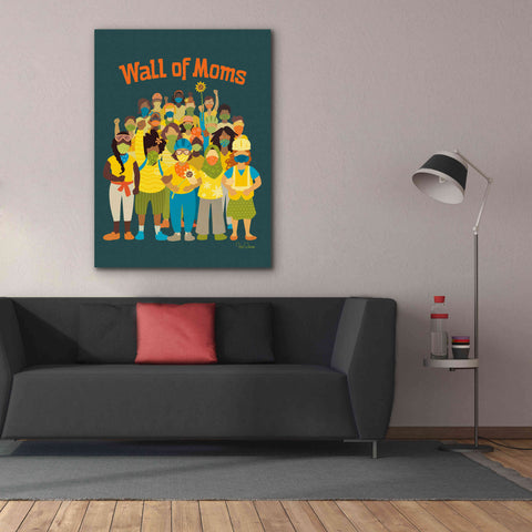 Image of 'Wall of Moms' by Kris Duran, Giclee Canvas Wall Art,40x54