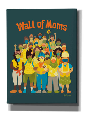Image of 'Wall of Moms' by Kris Duran, Giclee Canvas Wall Art
