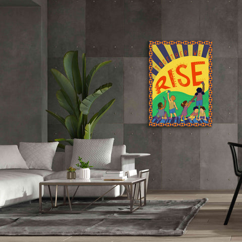 Image of 'Together We Rise' by Kris Duran, Giclee Canvas Wall Art,40x54