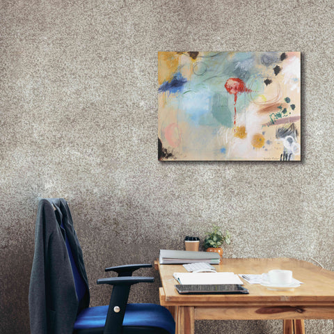 Image of 'Red Light' by Kyoko Fischer, Giclee Canvas Wall Art,34x26