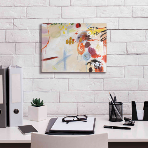 Image of 'Catching Bubbles' by Kyoko Fischer, Giclee Canvas Wall Art,16x12