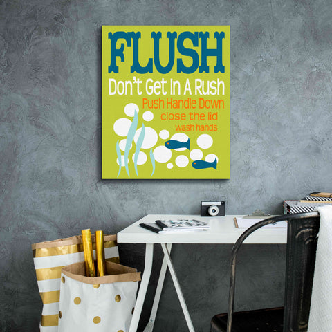 Image of 'Ocean Bubble Friends 2' by Leslie Fuqua, Giclee Canvas Wall Art,20x24