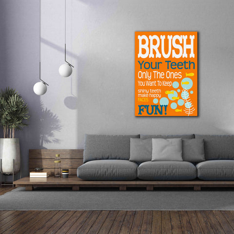 Image of 'Ocean Bubble Friends 1' by Leslie Fuqua, Giclee Canvas Wall Art,40x54