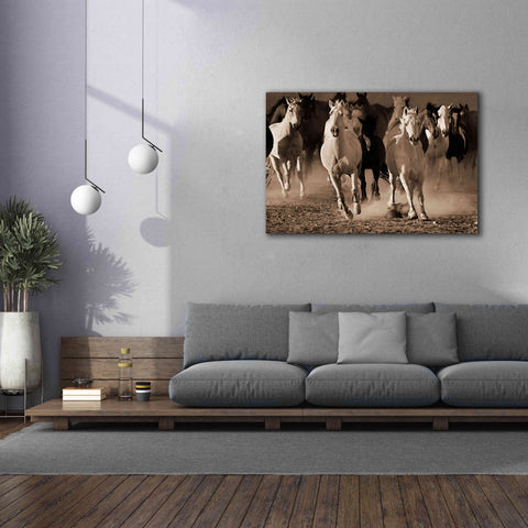 Image of 'About Face' by Lisa Dearing, Giclee Canvas Wall Art,60x40