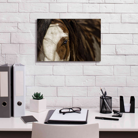 Image of 'Blue' by Lisa Dearing, Giclee Canvas Wall Art,18x12