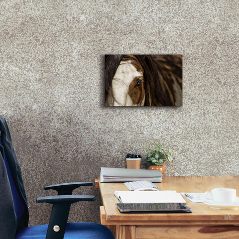 Image of 'Blue' by Lisa Dearing, Giclee Canvas Wall Art,18x12