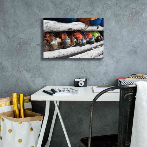 Image of 'Boots & Spurs' by Lisa Dearing, Giclee Canvas Wall Art,18x12