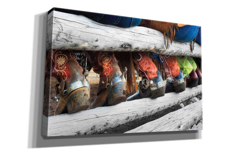 Image of 'Boots & Spurs' by Lisa Dearing, Giclee Canvas Wall Art