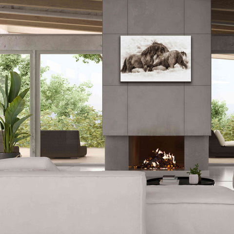 Image of 'Brothers' by Lisa Dearing, Giclee Canvas Wall Art,40x26
