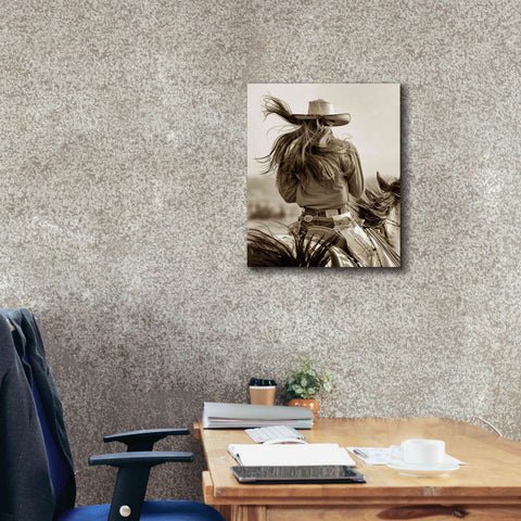 Image of 'Cowgirl' by Lisa Dearing, Giclee Canvas Wall Art,20x24