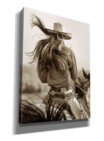 Image of 'Cowgirl' by Lisa Dearing, Giclee Canvas Wall Art