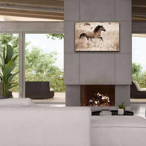 Image of 'Running Free' by Lisa Dearing, Giclee Canvas Wall Art,40x26