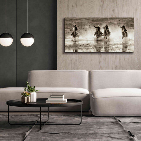 Image of 'Splash Dance II' by Lisa Dearing, Giclee Canvas Wall Art,60x30