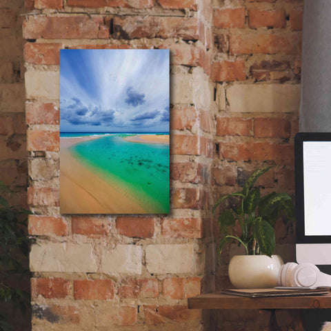 Image of 'Emerald Dreams' by Lizzy Davis, Giclee Canvas Wall Art,12x18