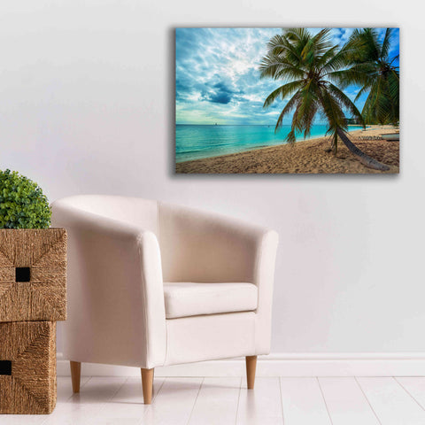 Image of 'Palm Tree Dreams' by Lizzy Davis, Giclee Canvas Wall Art,40x26